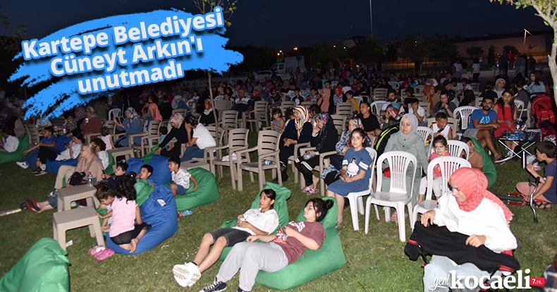 Kartepe Belediyesi Cüneyt Arkın'ı unutmadı