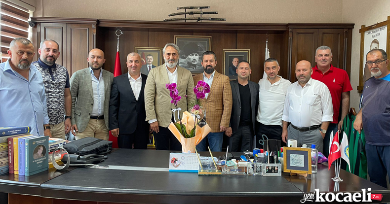 KOVİAD’dan KASFK’ya Tebrik Ziyareti