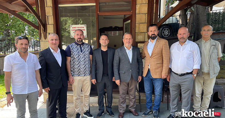 Başkan Kocagöz’den  Fevziye Camii Dernek Başkanına Tebrik