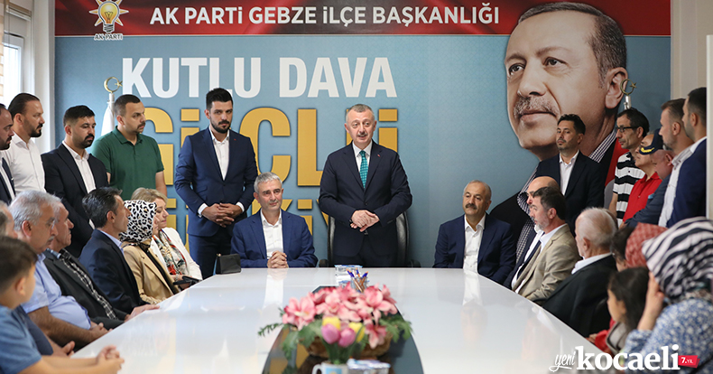 Başkan Büyükakın, “Bizler bir kadro bir vefa hareketiyiz”