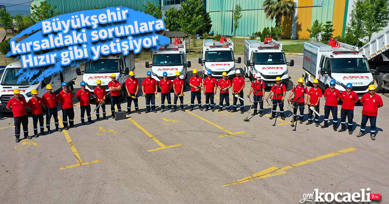 Büyükşehir kırsaldaki sorunlara Hızır gibi yetişiyor
