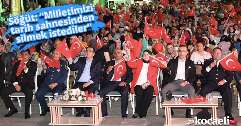 Şener Söğüt: “Milletimizi tarih sahnesinden silmek istediler”
