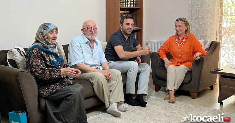 Milletvekili Zeybek, Başiskele'de vatandaşlarla bir araya geldi