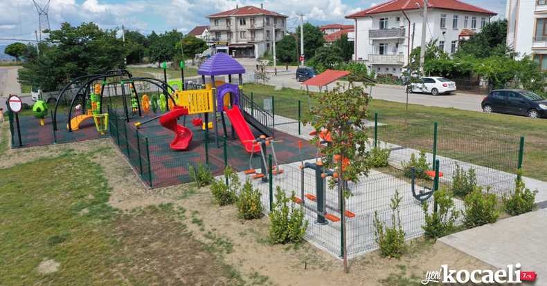 Başiskele’de İki Parkta Daha İşlem Tamam