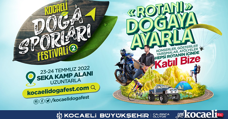 Kocaeli Doğa Sporları Festivali başladı