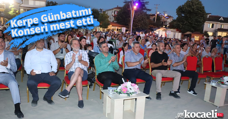 Kerpe Günbatımı Konseri mest etti