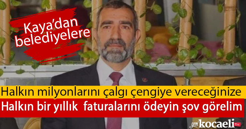 “YAPMAYIN SAYIN BAŞKANLAR”