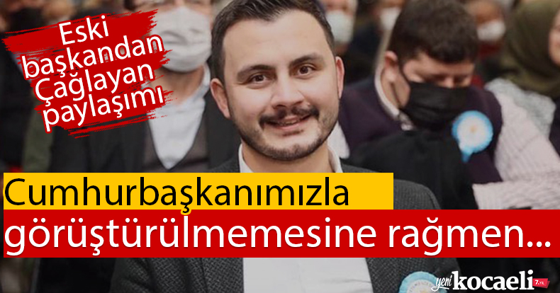 Baki Özdemir'den Çağlayan paylaşımı