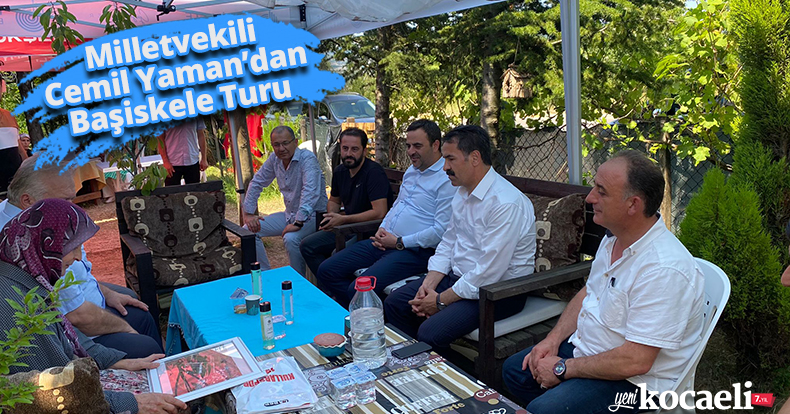 Milletvekili Cemil Yaman’dan Başiskele Turu
