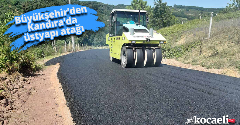 Büyükşehir’den Kandıra’da üstyapı atağı
