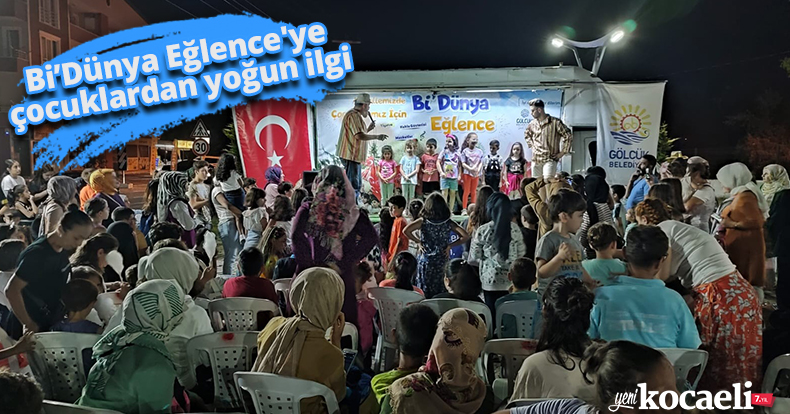Bi’Dünya Eğlence'ye çocuklardan yoğun ilgi