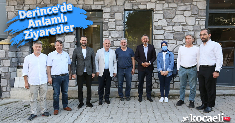 Derince’de Anlamlı Ziyaretler