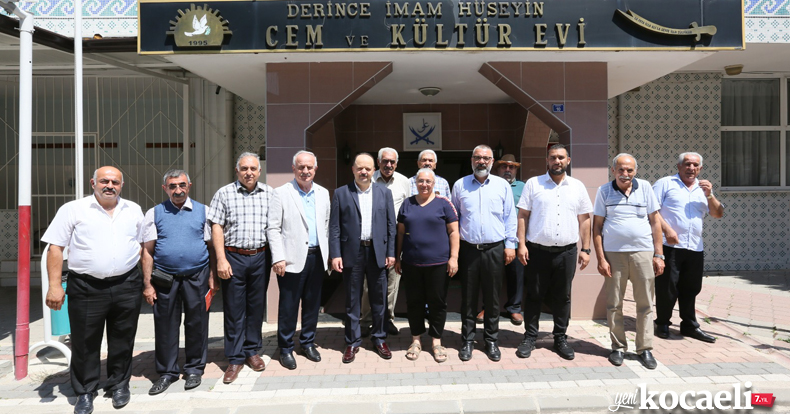 Dallı ve Aygün’den Cem Evi Ziyaretleri