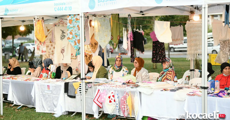 BAŞKEM Geleneksel El Emeği Festivali Başiskele Sahili'nde Başladı