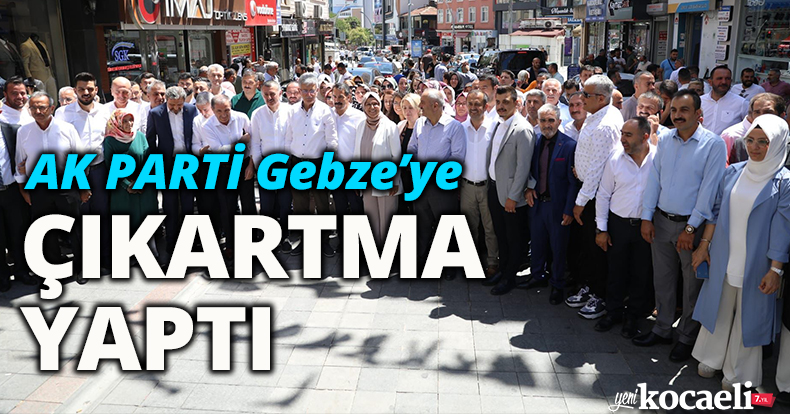 AK PARTİ 250 KİŞİ İLE SAHADA 