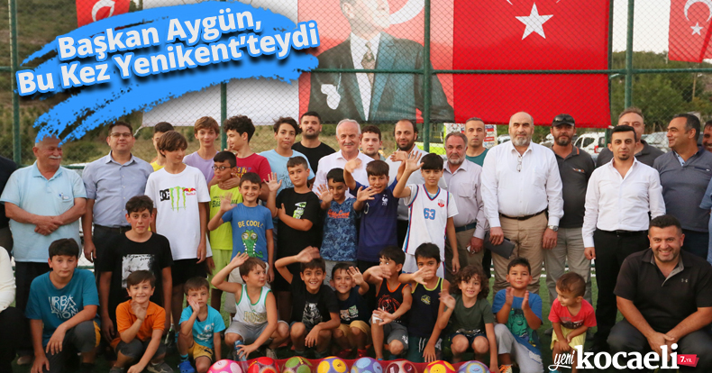 Başkan Aygün, Bu Kez Yenikent’teydi