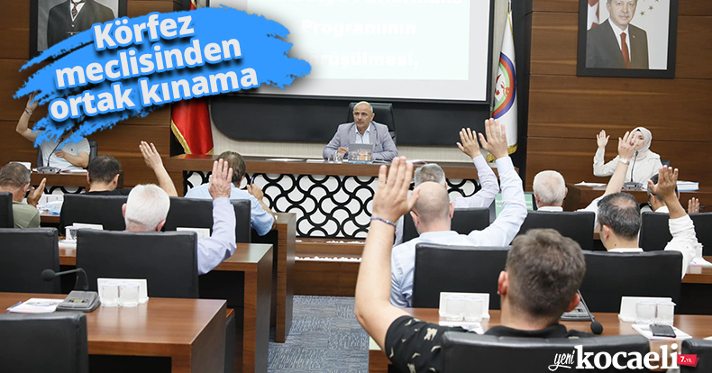 Körfez meclisinden ortak kınama
