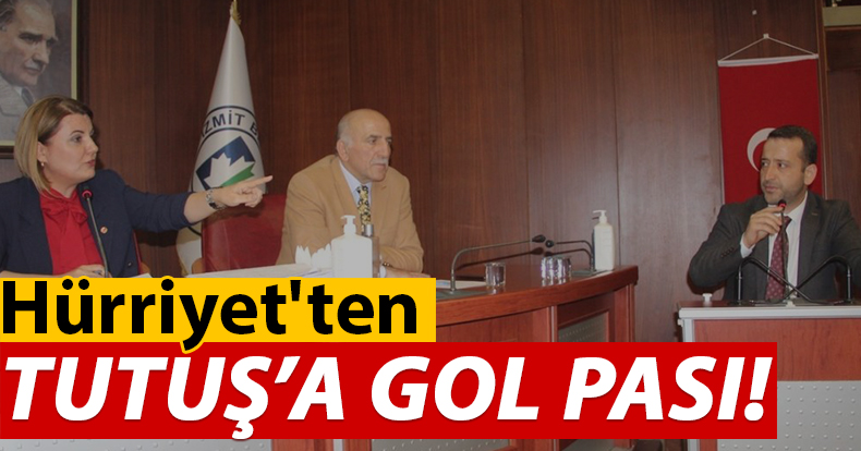 Hürriyet'ten Tutuş'a gol pası!