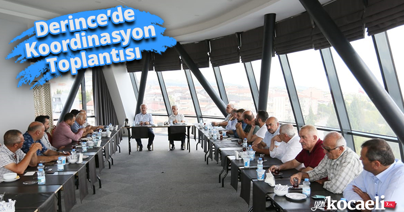 Derince’de Koordinasyon Toplantısı