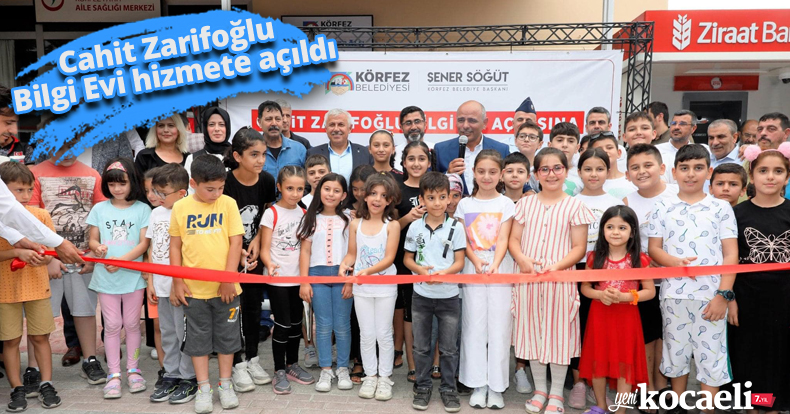 Cahit Zarifoğlu Bilgi Evi hizmete açıldı