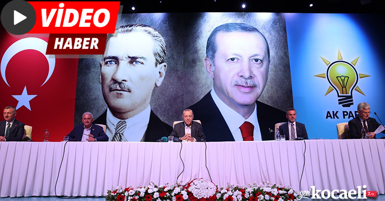 Cumhurbaşkanı Erdoğan partililerle bir araya geldi