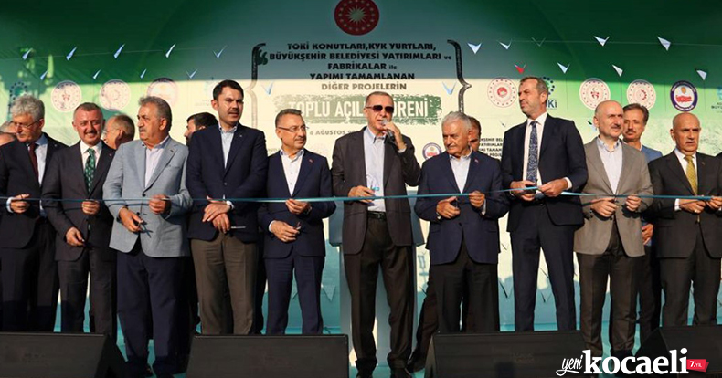  Kocaeli 10. Açılış Bayramı Sayın Cumhurbaşkanımızın Teşrifleriyle Gerçekleştirildi