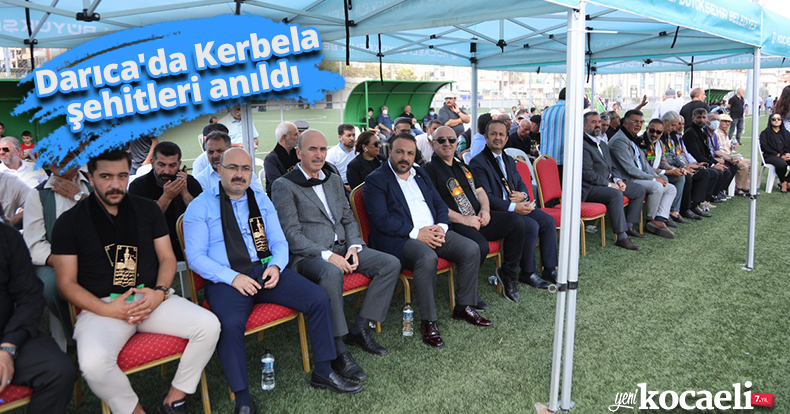 Darıca'da Kerbela şehitleri anıldı