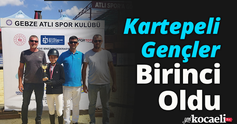 Kartepeli Gençler Birinci Oldu