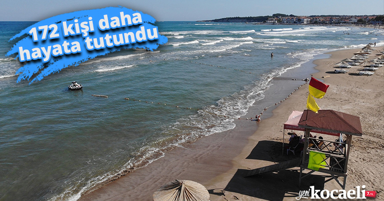 172 kişi daha hayata tutundu