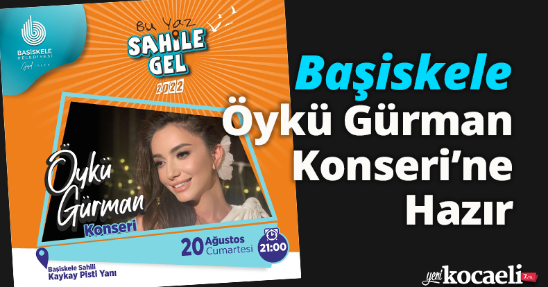 Başiskele Öykü Gürman Konseri’ne Hazır