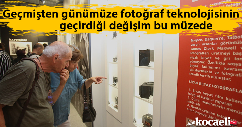 Geçmişten günümüze fotoğraf teknolojisinin geçirdiği değişim bu müzede