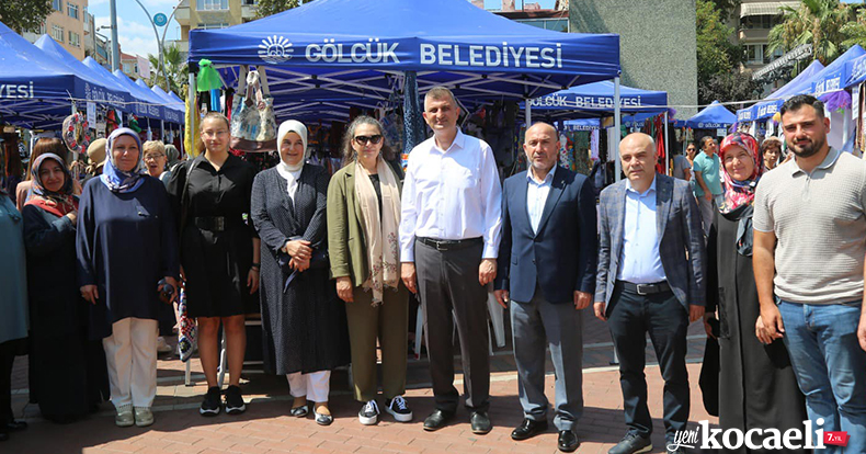 GÖLCÜK BELEDİYESİ GELENEKSEL EL SANATLARI FESTİVALİ BAŞLADI
