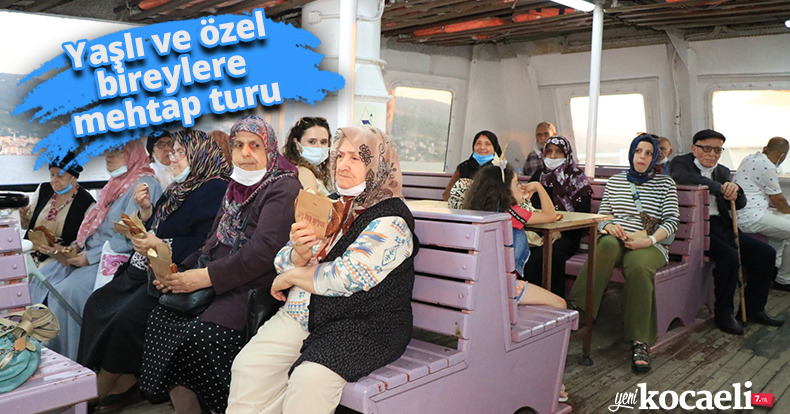 Yaşlı ve özel bireylere mehtap turu