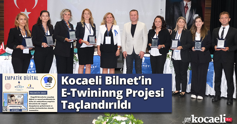 Kocaeli Bilnet’in E-Twininng Projesi  Taçlandırıldı