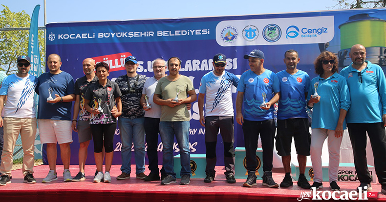 5. Kocaeli Uluslararası Balık Yarışması’nda ödüller sahiplerini buldu