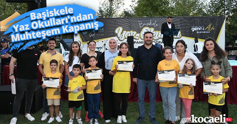 Başiskele Yaz Okulları'ndan Muhteşem Kapanış