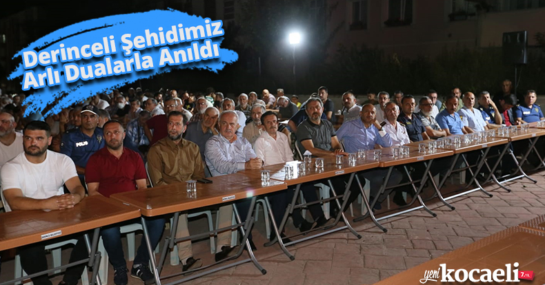 Derinceli Şehidimiz Arlı Dualarla Anıldı  