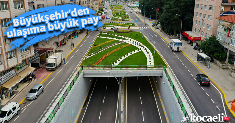 Büyükşehir’den ulaşıma büyük pay