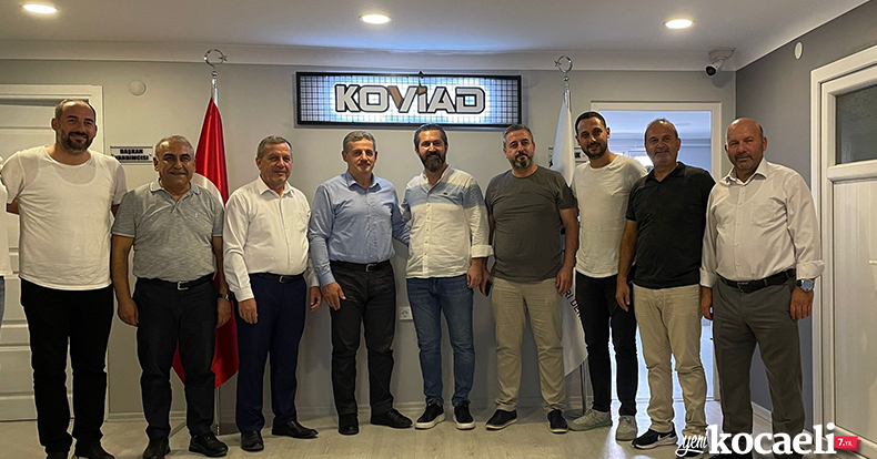 KOVİAD, Mahmut Civelek’i Ağırladı