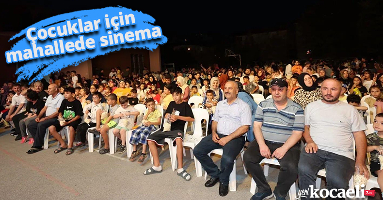 Çocuklar için mahallede sinema