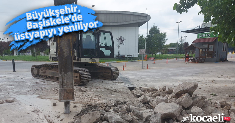 Büyükşehir, Başiskele’de üstyapıyı yeniliyor