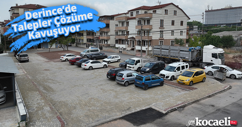 Derince’de Talepler Çözüme Kavuşuyor