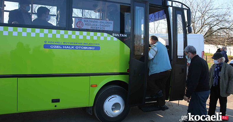 Kırsalda toplu ulaşım hattı 85’e ulaştı