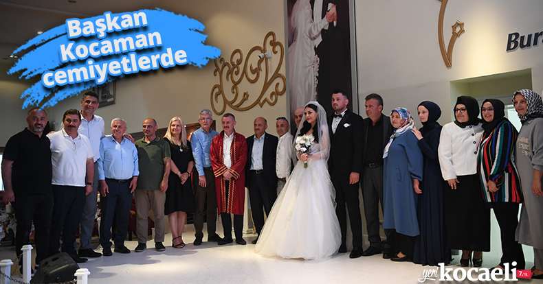 Başkan Kocaman cemiyetlerde