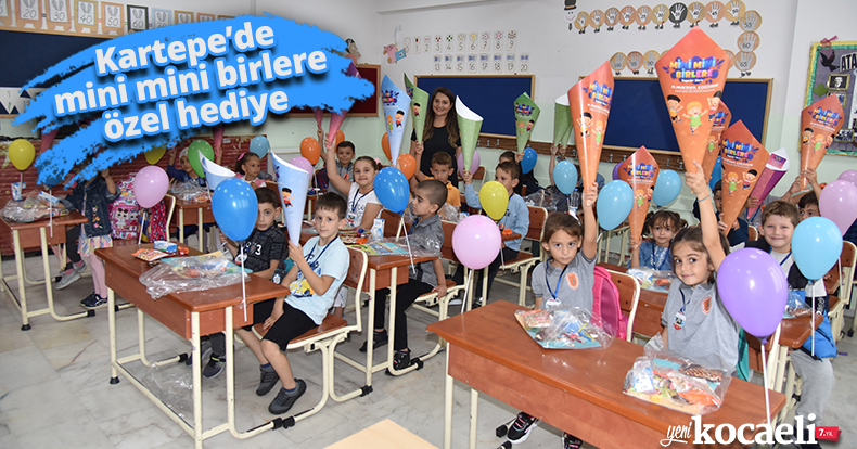 Kartepe’de mini mini birlere özel hediye