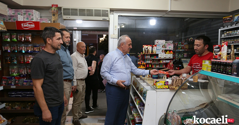 Başkan Aygün’den İbn-i Sina’da Esnaf Ziyaretleri