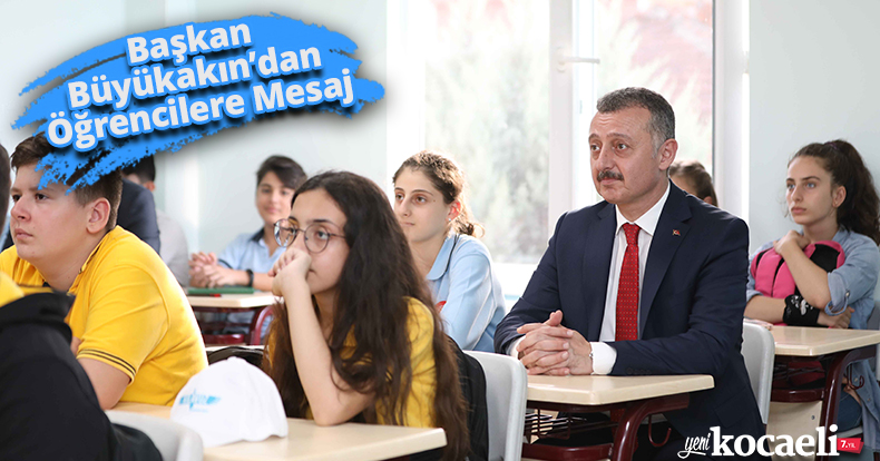 Başkan Büyükakın’dan Öğrencilere Mesaj
