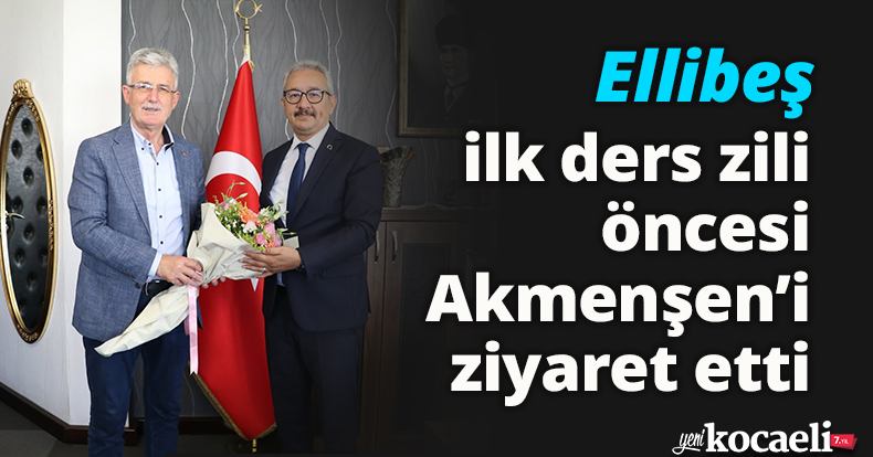 Ellibeş, ilk ders zili öncesi Akmenşen’i ziyaret etti