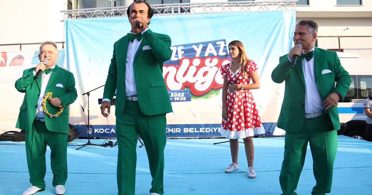 Yeşilçam Vokal Grubu Gebzeli çocukları coşturdu