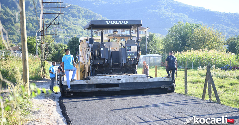 Kartepe'nin 3 mahallesinde üstyapı çalışması bitti